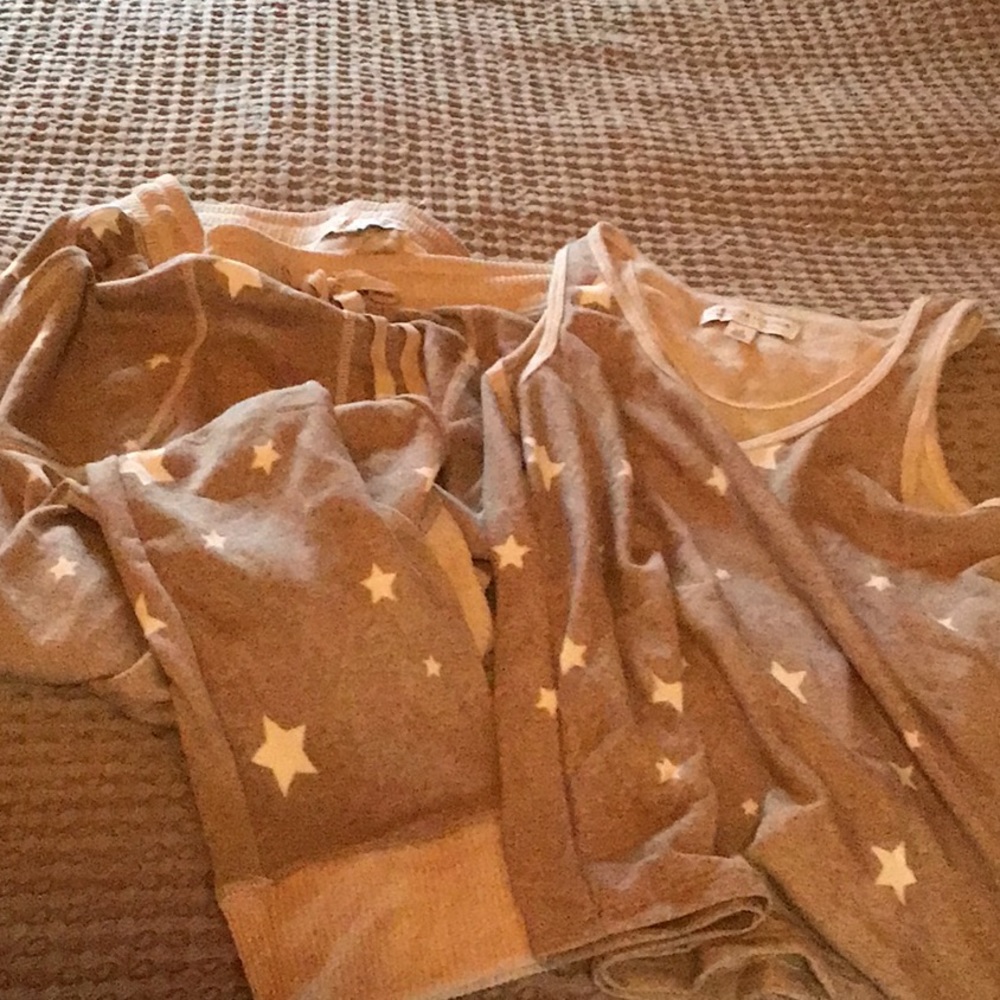 Live Love Lounge by Karen Neuberger pjs NWOT